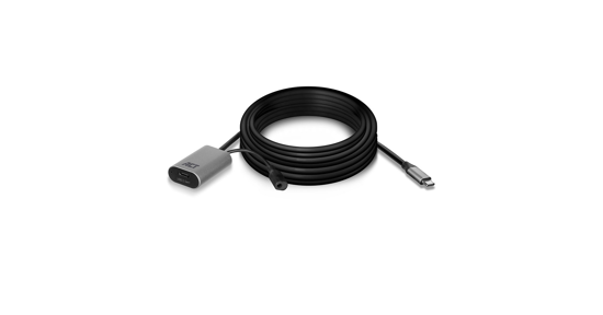 ACT AC7060 USB-C verlengkabel met signaalversterker, 5 meter