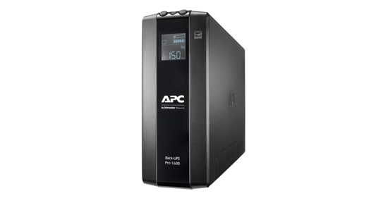 APC Back-UPS PRO BR1600MI - Noodstroomvoeding, 8x C13 uitgang, USB, 1600VA