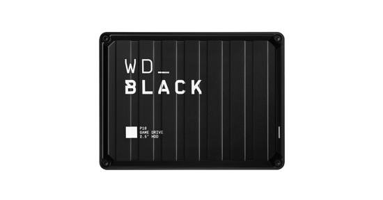 Western Digital P10 Game Drive externe harde schijf 5 TB Zwart