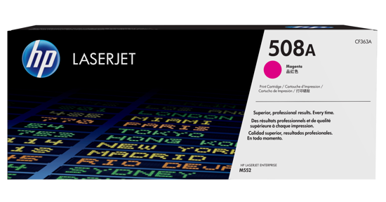 HP 508A originele magenta LaserJet tonercartridge