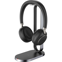 Yealink BH76 Headset Draadloos Hoofdband Oproepen/muziek USB Type-A Bluetooth Oplaadhouder Zwart