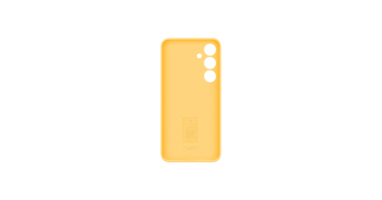 Samsung Silicone Case Yellow mobiele telefoon behuizingen 17 cm (6.7") Hoes Geel