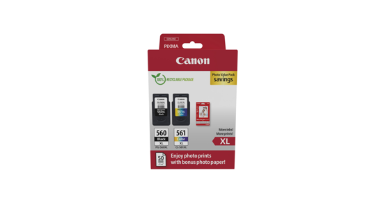 Canon 3712C008 inktcartridge 2 stuk(s) Origineel Hoog (XL) rendement Zwart, Cyaan, Magenta, Geel