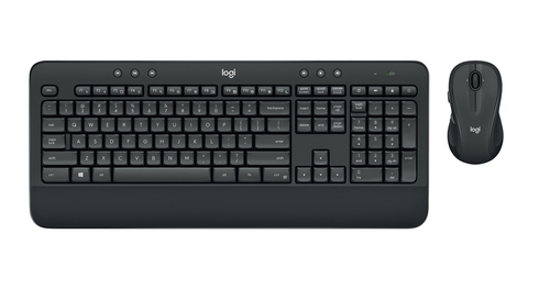 Logitech MK545 ADVANCED Wireless Keyboard and Mouse Combo toetsenbord Inclusief muis USB QWERTZ Duits Zwart