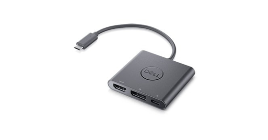 Dell adapter USB-C naar HDMI/DP met Power Pass-Through