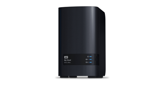 Western Digital My Cloud EX2 Ultra NAS Ethernet LAN Zwart Armada 385