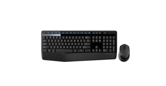 Logitech Wireless Combo MK345 toetsenbord Inclusief muis USB QWERTY US International Zwart