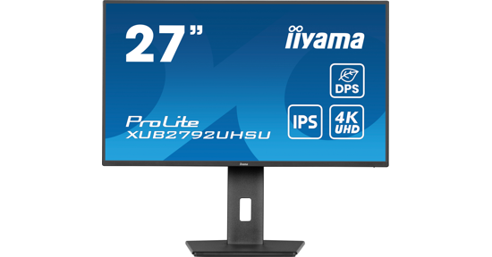 iiyama ProLite XUB2792UHSU-B6 computer monitor 68,6 cm (27") 3840 x 2160 Pixels Dual UHD LED Zwart