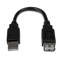 Startech 15cm USB 2.0 Verlengkabel A naar A M/F