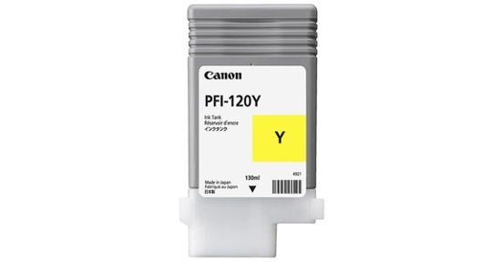 Canon PFI-120Y inktcartridge 1 stuk(s) Origineel Geel