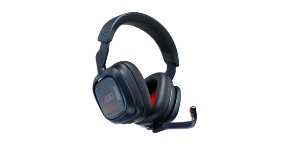 Logitech A30 Headset Bedraad en draadloos Hoofdband Gamen Bluetooth Blauw