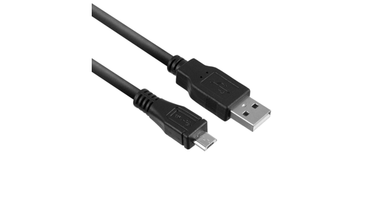 ACT AC3000 USB-kabel 1 m USB 2.0 USB A Micro-USB B Zwart