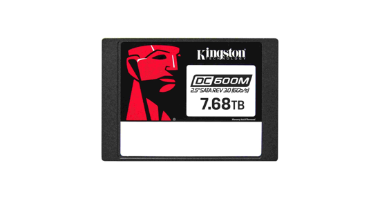 Kingston DC600M 2.5" 7,68 TB SATA III 3D TLC NAND