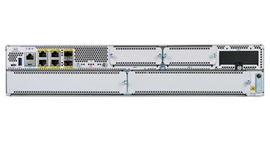 Cisco C8300-2N2S-6T bedrade router Gigabit Ethernet Grijs