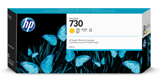 HP 730 gele DesignJet inktcartridge, 300 ml