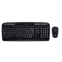 Logitech Wireless Combo MK330 toetsenbord Inclusief muis USB QWERTY US International Zwart