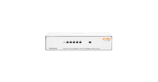 Hewlett Packerd Enterprise Instant On 1430 5G Unmanaged L2 Gigabit Ethernet (10/100/1000) Wit