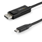 Startech 1m USB-C naar DisplayPort 1.4 kabel 8K 60Hz/4K - Bidirectionele DP naar USB-C of USB-C naar DP Video Adapterkabel - HBR3/HDR/DSC - USB Type-C/TB3 Monitorkabel