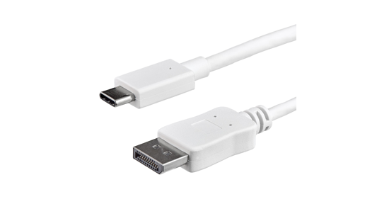 Startech 1 m USB-C naar DisplayPort kabel 4K 60Hz wit