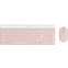 Logitech MK470 Slim Combo toetsenbord Inclusief muis RF Draadloos QWERTY US International Roze