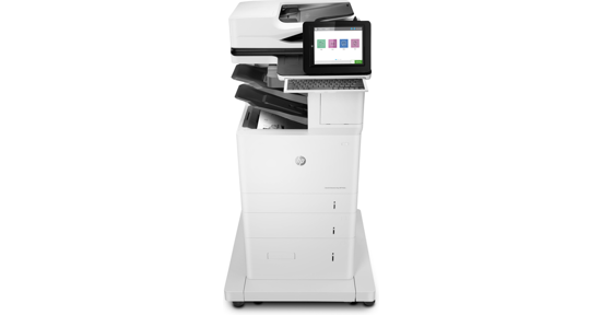 HP LaserJet Enterprise Flow MFP M636z, Printen, kopiëren, scannen, faxen, Scannen naar e-mail; Dubbelzijdig printen; Automatische invoer voor 150 vellen; Energiezuinig; Optimale beveiliging