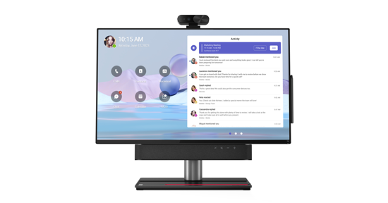 Lenovo ThinkSmart View Plus video conferencing systeem Ethernet LAN Gepersonaliseerde videovergaderingssysteem