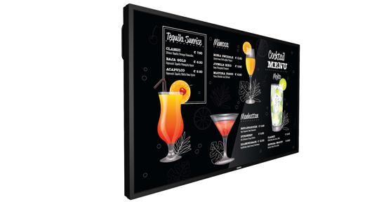 Philips Signage Solutions P-Line Digitale signage flatscreen 139,7 cm (55") VA 750 cd/m² 4K Ultra HD Zwart