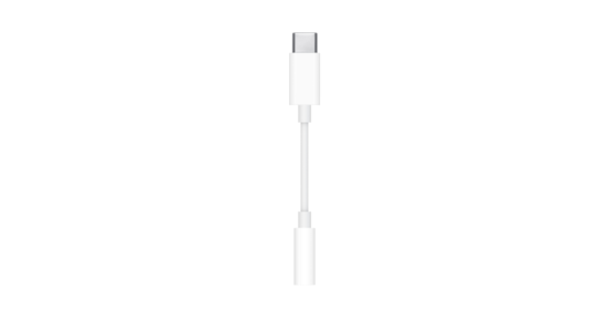 Apple MW2Q3ZM/A tussenstuk voor kabels USB-C 3.5mm Wit