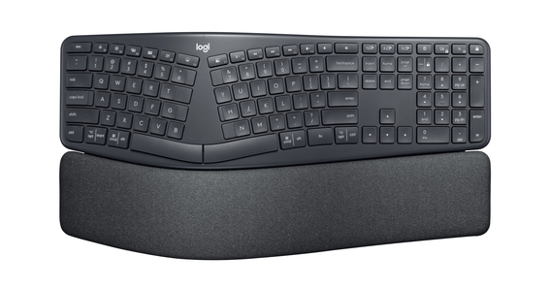 Logitech K860 for Business toetsenbord Kantoor Bluetooth AZERTY Frans Grafiet