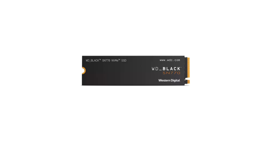 Western Digital Black SN770 M.2 250 GB PCI Express 4.0 NVMe