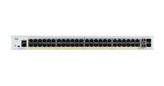 Cisco Catalyst C1000-48P-4X-L netwerk-switch Managed L2 Gigabit Ethernet (10/100/1000) Power over Ethernet (PoE) Grijs