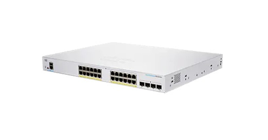 Cisco CBS250-24FP-4G-EU netwerk-switch Managed L2/L3 Gigabit Ethernet (10/100/1000) Zilver