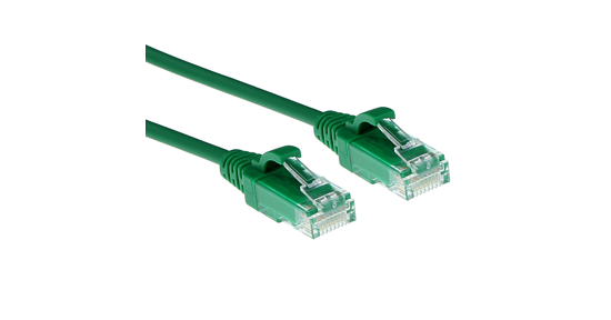 ACT DC9701 netwerkkabel Groen 1 m Cat6 U/UTP (UTP)