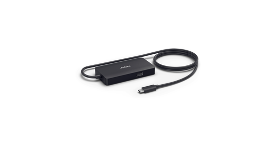 Jabra 14207-58 interface hub USB 3.2 Gen 1 (3.1 Gen 1) Type-C Zwart