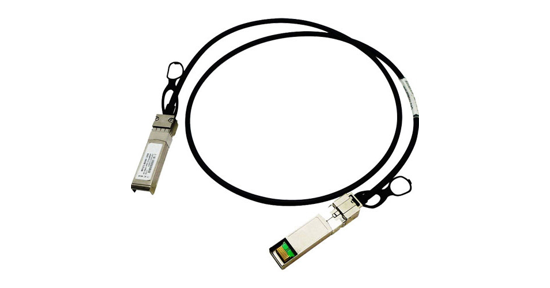 Hewlett Packerd Enterprise X240 10G SFP+ 0.65m DAC Glasvezel kabel 0,65 m SFP+ Zwart