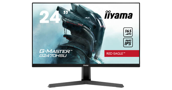 iiyama G-MASTER Red Eagle LED display 60,5 cm (23.8") 1920 x 1080 Pixels Full HD Zwart