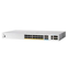 Cisco CBS350 Managed L3 Gigabit Ethernet (10/100/1000) Power over Ethernet (PoE) 1U Zwart, Grijs