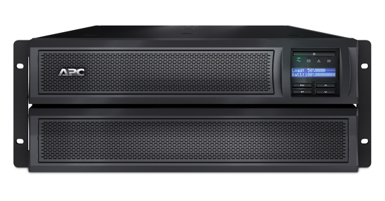 APC Smart-UPS X SMX2200HVNC Noodstroomvoeding - 2200VA, 8x C13, 2x C19 uitgang, USB, short depth, NMC