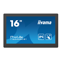 iiyama T1624MSC-B1 beeldkrant Interactief flatscreen 39,6 cm (15.6") LCD 450 cd/m² Full HD Zwart Touchscreen 24/7