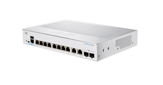 Cisco CBS350-8T-E-2G-EU netwerk-switch Managed L2/L3 Gigabit Ethernet (10/100/1000)