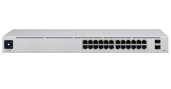 Ubiquiti UniFi USW-24 netwerk-switch Managed L2 Gigabit Ethernet (10/100/1000) Zilver