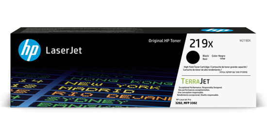 HP 219X originele high-capacity zwarte LaserJet-tonercartridge