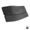 Logitech Ergo K860 toetsenbord RF-draadloos + Bluetooth US International Grafiet