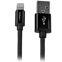 Startech 2 m lange zwarte Apple 8-polige Lightning-connector naar USB-kabel voor iPhone / iPod / iPad