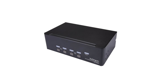 Startech 4 poorts Dual DisplayPort KVM switch 4K 60Hz