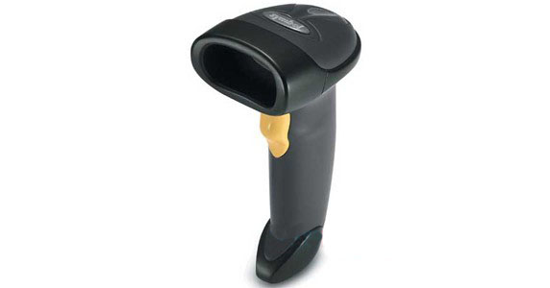 Zebra LS2208 Bar Code Scanner, 7 ft Black 1D Laser Zwart