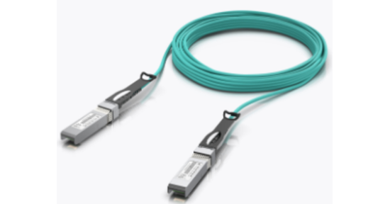 Ubiquiti UACC-AOC-SFP10-30M Glasvezel kabel SFP+ Aqua-kleur