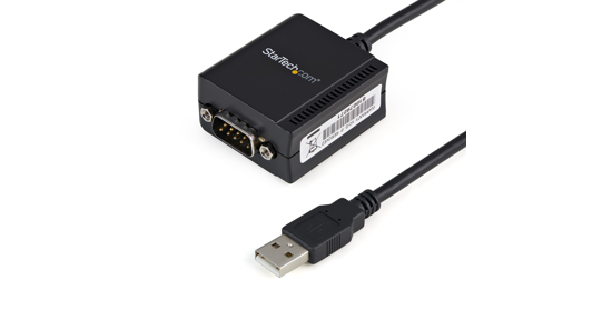 Startech 1-poort FTDI USB naar RS232 Seriële Adapter Verloopkabel met COM-behoud