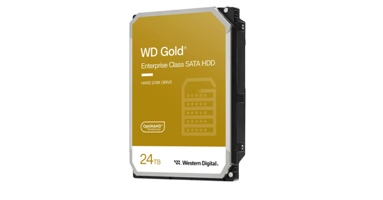 Western Digital WD241KRYZ interne harde schijf 3.5" 24 TB SATA III