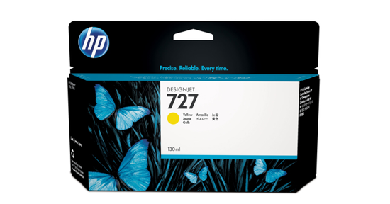 HP 727 gele DesignJet inktcartridge, 130 ml